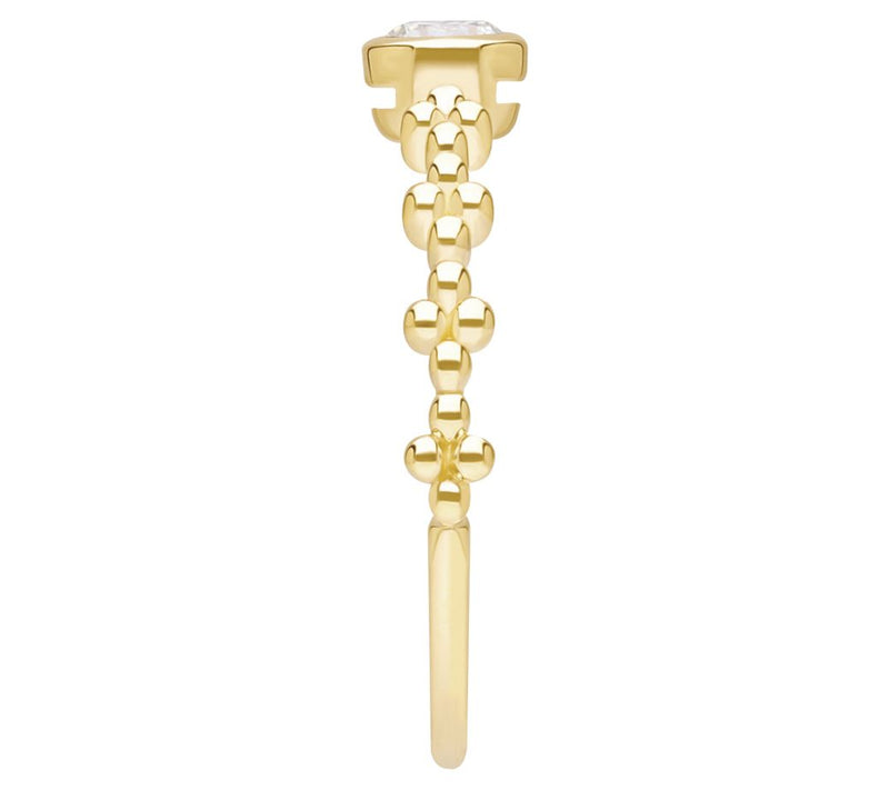 Ariva 14K Gold Diamond Bella Ring — View 3