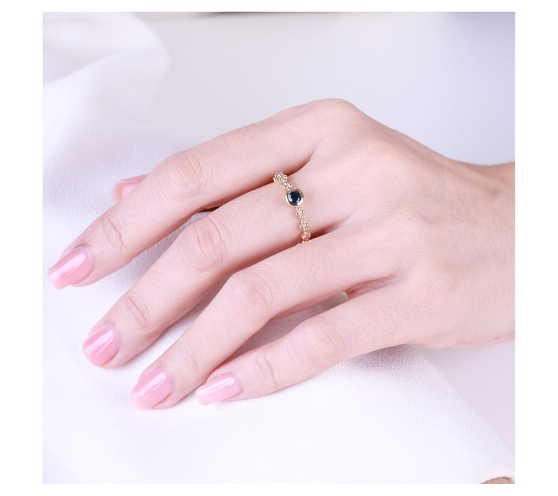 Ariva 14K Gold Gemstone Bella Ring — View 8