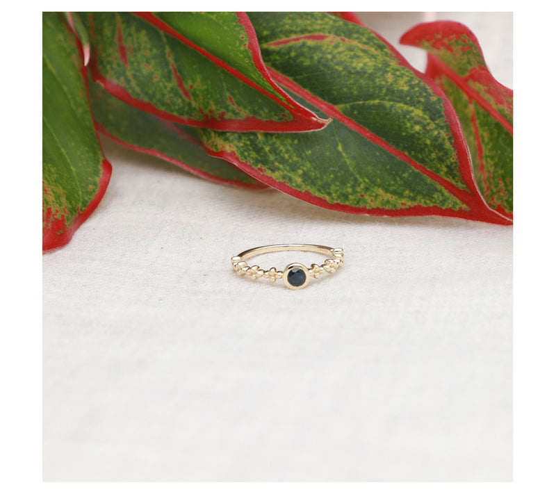 Ariva 14K Gold Gemstone Bella Ring — View 7
