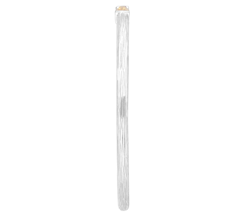 Ariva Sterling Silver Citrine Hannah Cuff — View 4