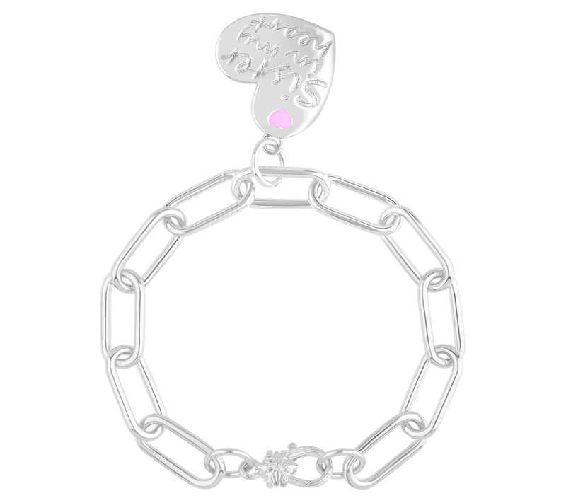 Ariva Sterling Silver Sister in My Heart Bracelet — View 4