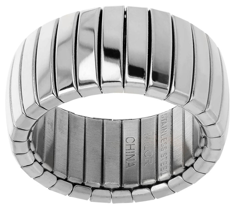 Steel by Design Bold Stretch Ring — View 8