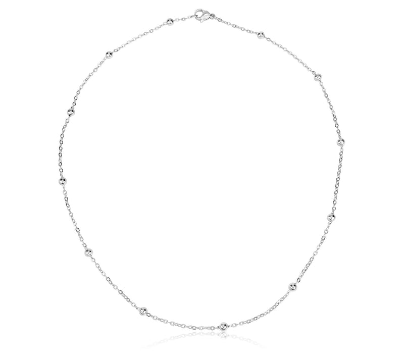 Steel By Design Crystal Necklace, Anklet & Earrings Set — View 2