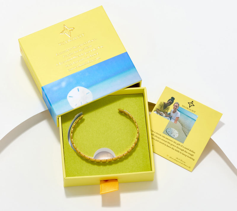 Valencia Key x Kerstin Lindquist Sand Dollar Cuff — View 3