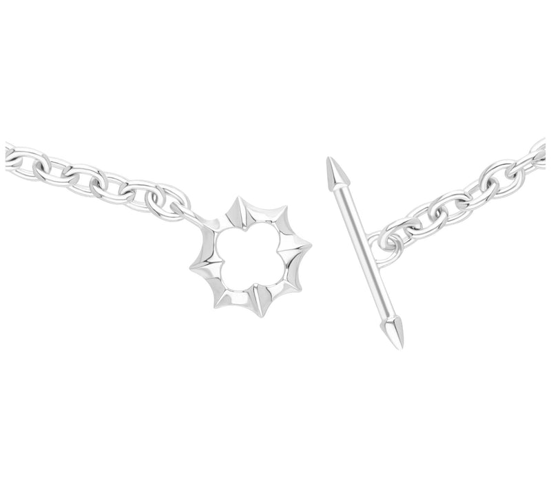 Margo Manhattan Sterling Silver Amethyst Roey Bracelet — View 3