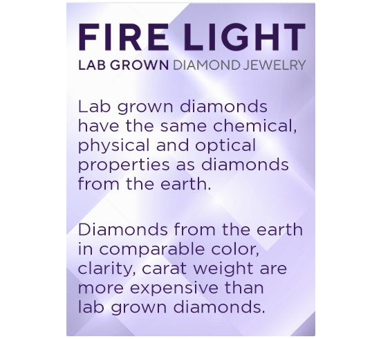 Fire Light Lab Grown Diamond 2cttw Shadow Halo Studs, 14K — View 3