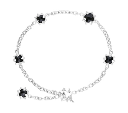 Margo Manhattan Sterling Silver Gemstone Zoey Bracelet