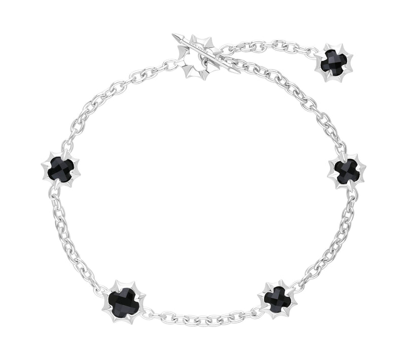 Margo Manhattan Sterling Silver Gemstone Zoey Bracelet — View 6
