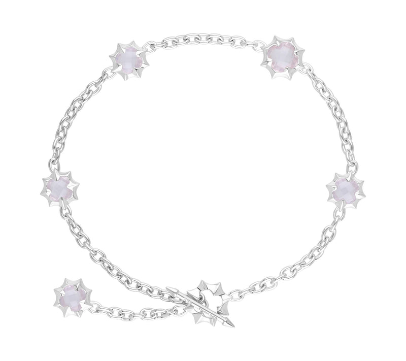 Margo Manhattan Sterling Silver Gemstone Zoey Bracelet — View 5