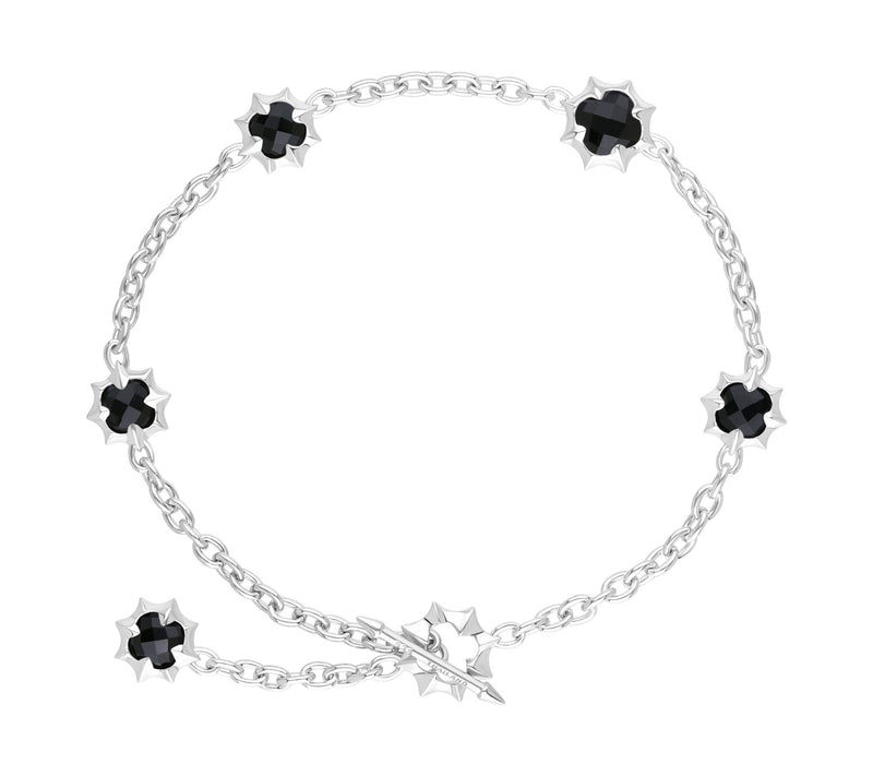 Margo Manhattan Sterling Silver Gemstone Zoey Bracelet — View 3