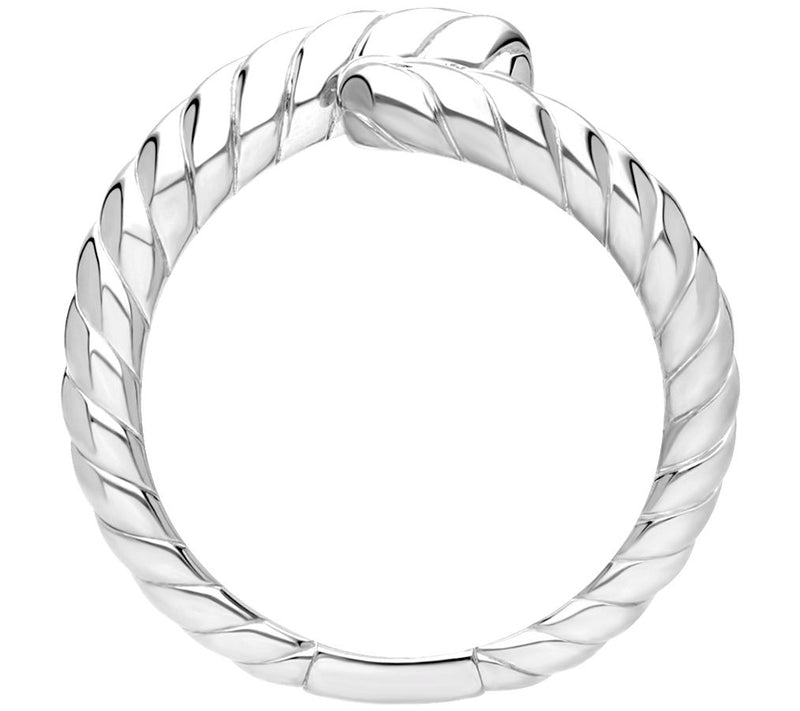 Tiffany Kay Studio Sterling Silver Herringbonerap Ring — View 3