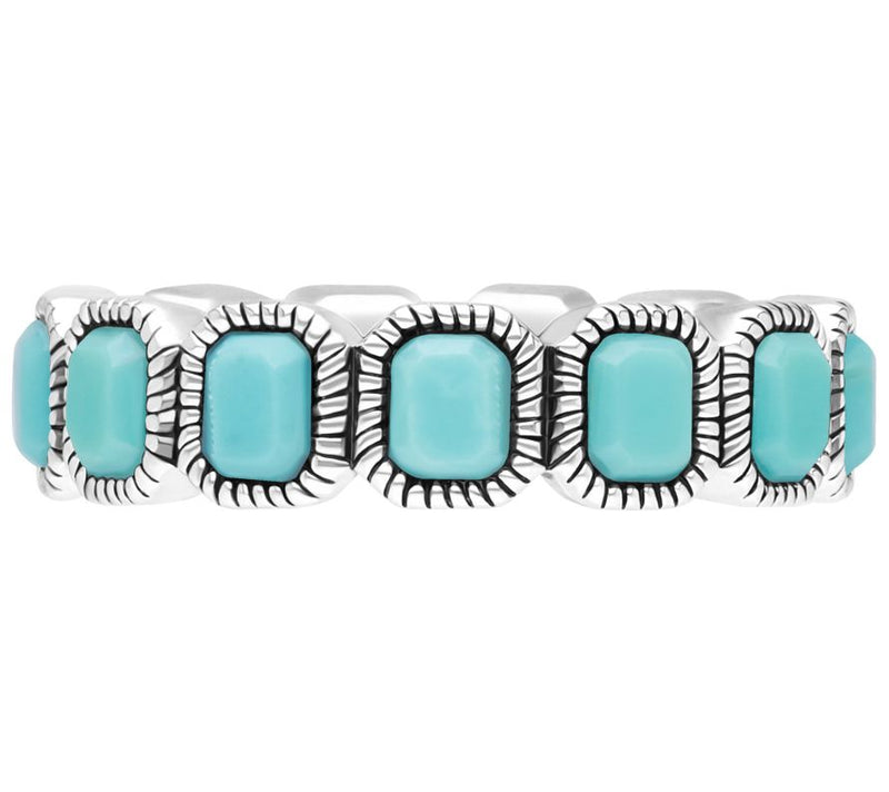 Tiffany Kay Sterling Silver Turquoise Eternityand Ring — Main view