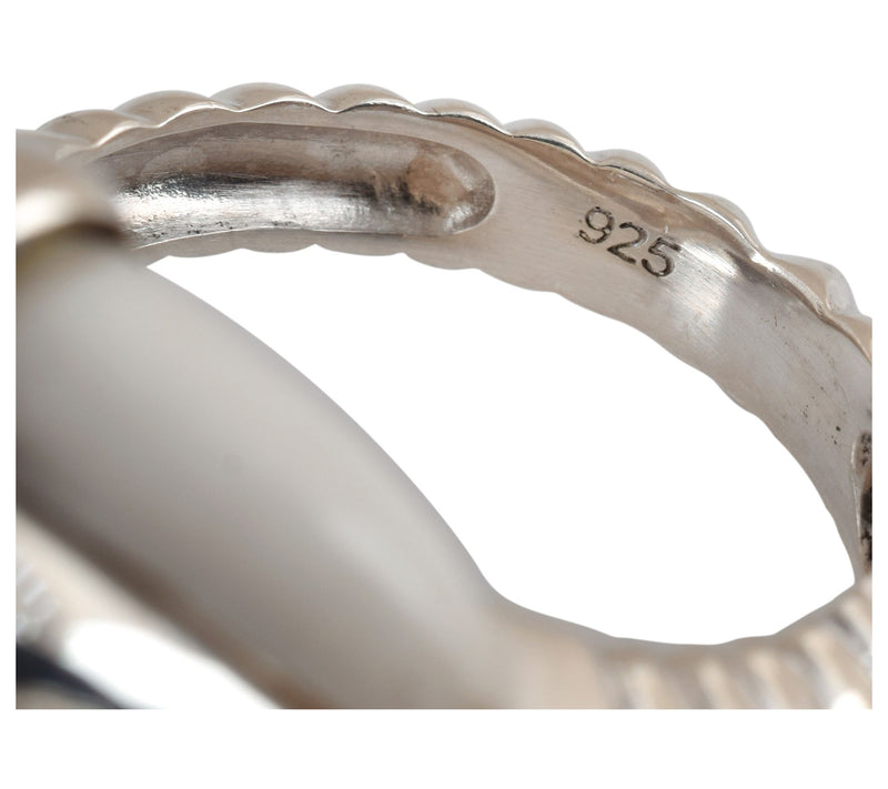 Artisan Crafted Sterling Silver Multi-GemstoneElephant Ring — View 9