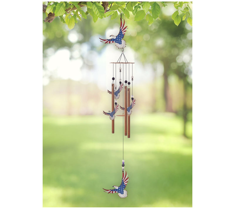 American Eagle Windchime — View 2
