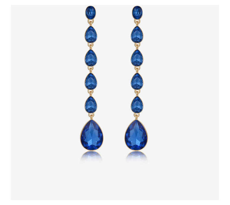 Ettika Crystal Drop Earrings — View 7