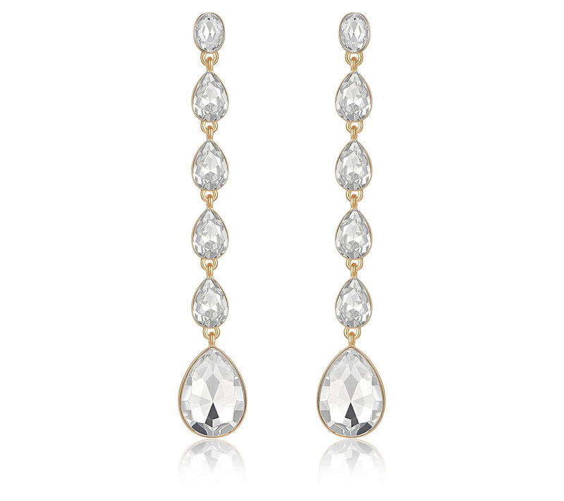 Ettika Crystal Drop Earrings — View 3