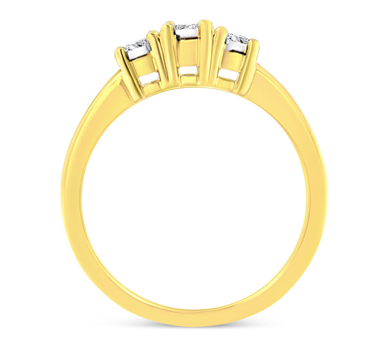 Haus of Brilliance 3.00 cttw Diamond Cigar R in10K Gold — View 7