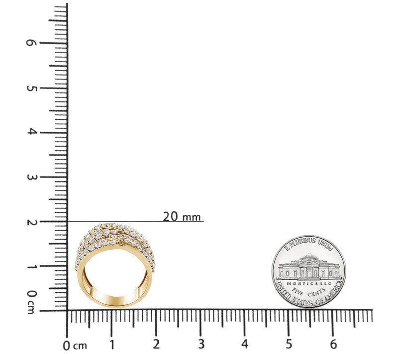 Haus of Brilliance 3.00 cttw Diamond Cigar R in10K Gold — View 8