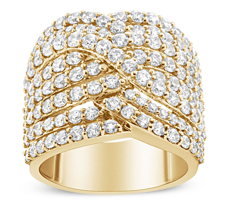 Haus of Brilliance 3.00 cttw Diamond Cigar R in10K Gold — View 3