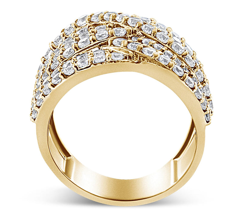 Haus of Brilliance 3.00 cttw Diamond Cigar R in10K Gold — View 6