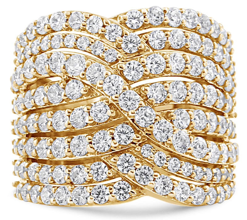 Haus of Brilliance 3.00 cttw Diamond Cigar R in10K Gold — View 4