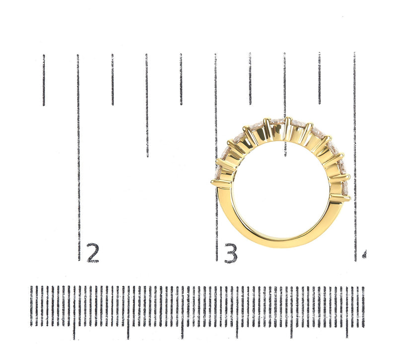 Haus of Brilliance 2.00 cttw Diamond Anniversar y Ring, 14K — View 9