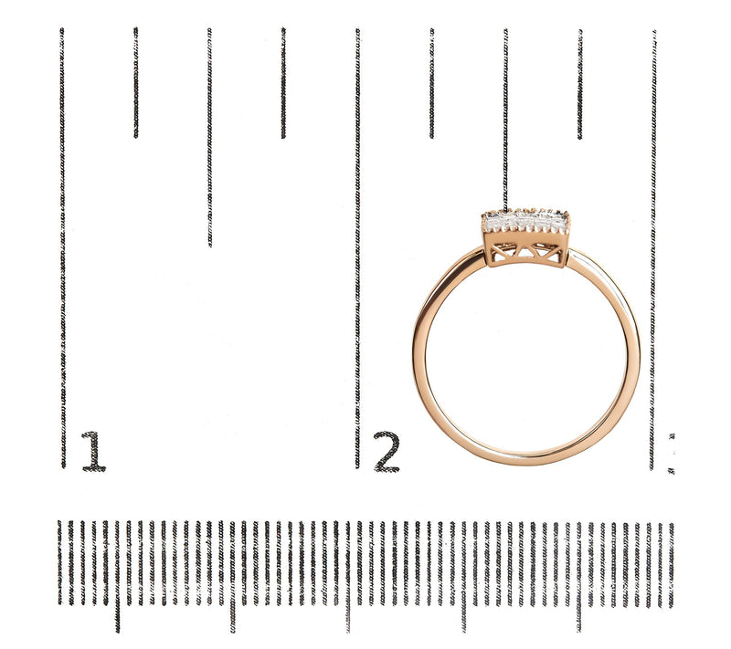 Haus of Brilliance 0.35 Cttw Diamond Ring, 10K Rose Gold — View 8