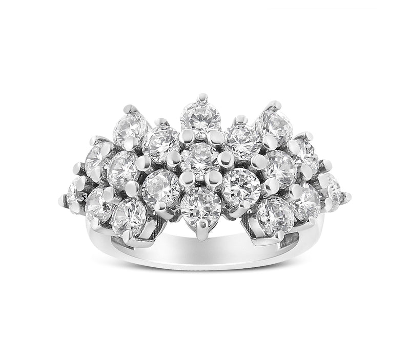 Haus of Brilliance 4.00 cttw Diamond Ring, 14KWhite Gold — Main view