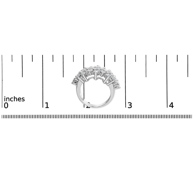 Haus of Brilliance 4.00 cttw Diamond Ring, 14KWhite Gold — View 7