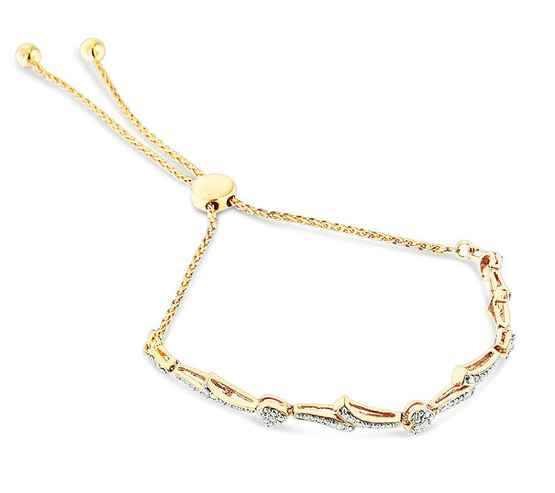 Haus of Brilliance Diamond Station Bracelet, Sterling Silver — View 7