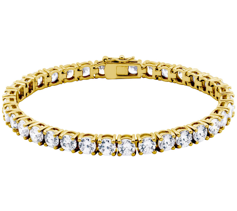 Diamonique 29.50 cttw Tennis Bracelet, Sterling Silver — View 7