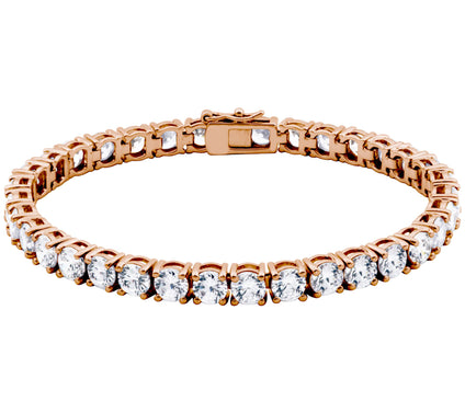 Diamonique 29.50 cttw Tennis Bracelet, Sterling Silver