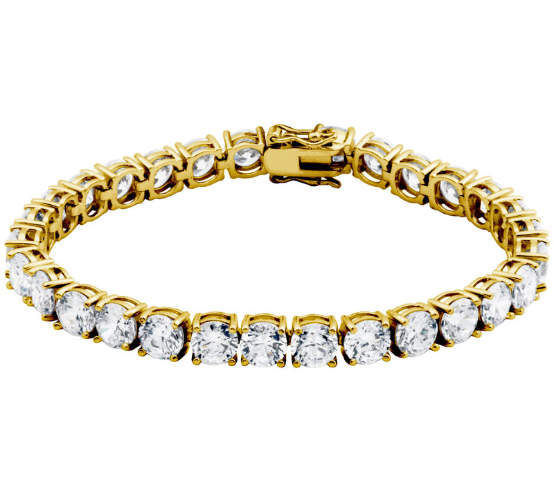 Diamonique 39.15 cttw Tennis Bracelet, Sterling Silver — View 7