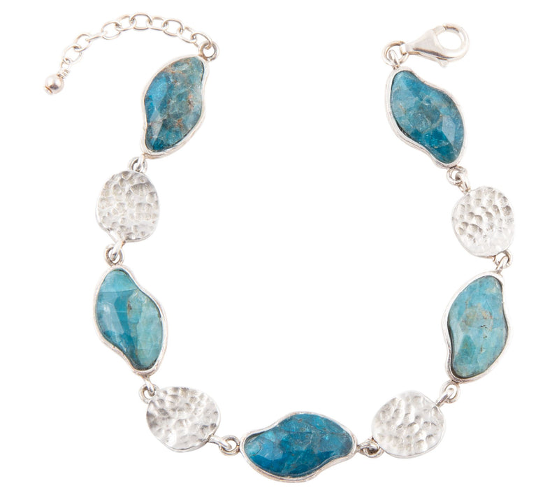Barse Artisan Crafted Sterling Luna Apatite Bracelet — Main view