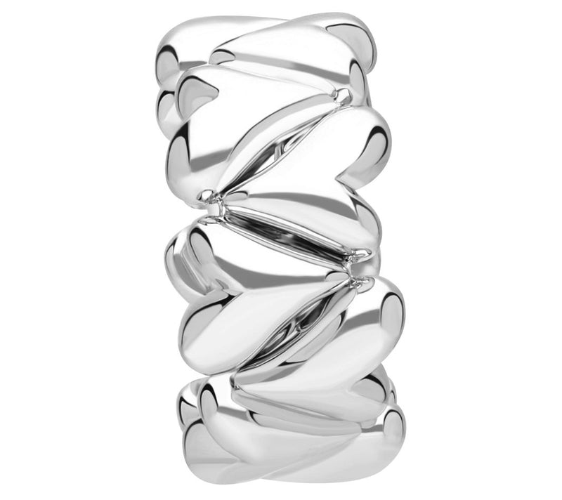 Margo Manhattan Sterling Silver Kissing Ring Set — View 4
