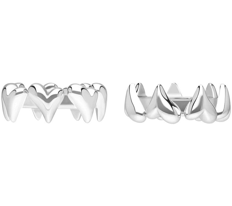 Margo Manhattan Sterling Silver Kissing Ring Set — View 5