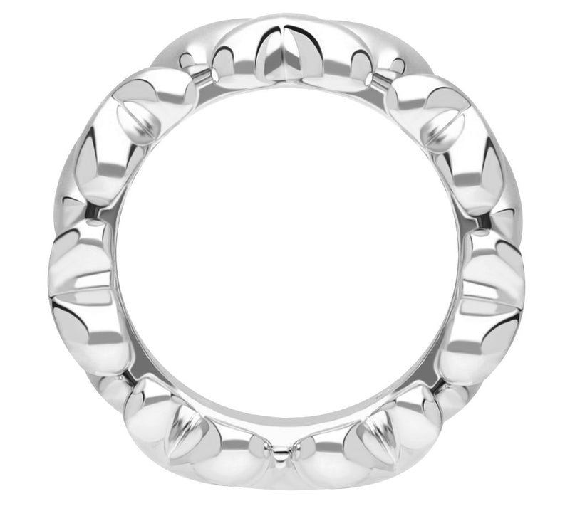 Margo Manhattan Sterling Silver Kissing Ring Set — View 2