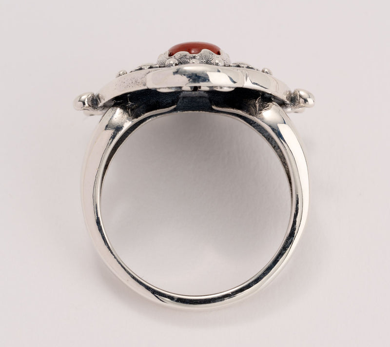 American West Gemstone Critter Ring, Sterling Silver — View 2