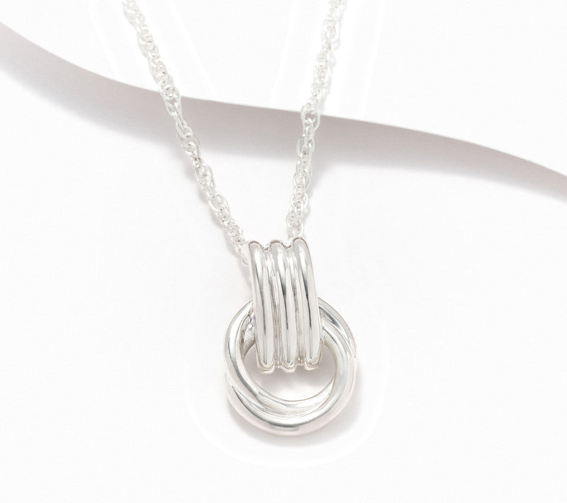 Sophie Blake Lana Pendant with Adjustable Chain, Sterling Silver, 26.75g — View 5