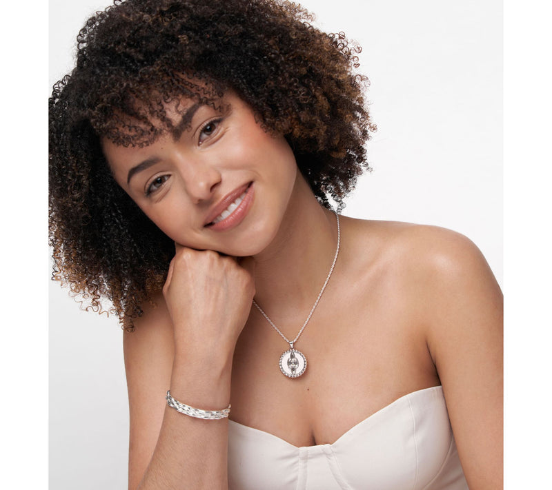 Sophie Blake Marta Pendant with Adjustable Chain, Sterling Silver, 25.50g — View 8