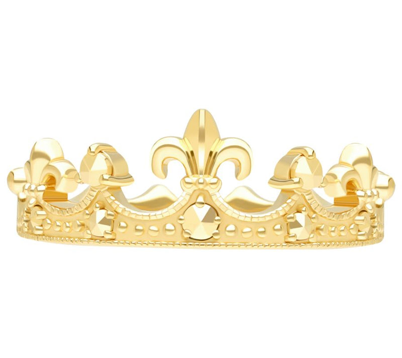 Dallas Prince Two-Tone Chrome Marcasite PalaceRing — View 4