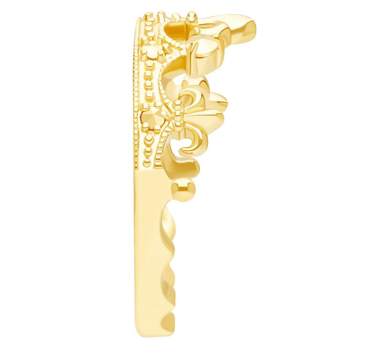 Dallas Prince Two-Tone Chrome Marcasite PalaceRing — View 6