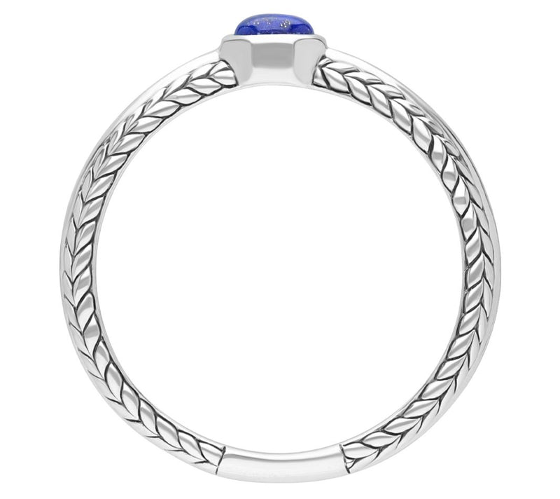 Tiffany Kay Silver Gemstone Stackable Ring Set — View 6