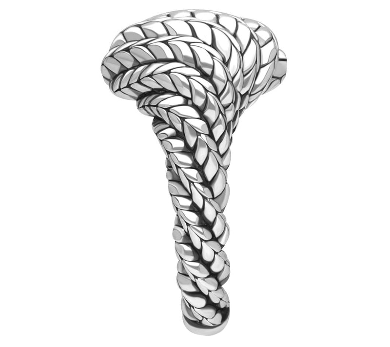 Tiffany Kay Studio Sterling Silver Herringboneinky Ring — View 3