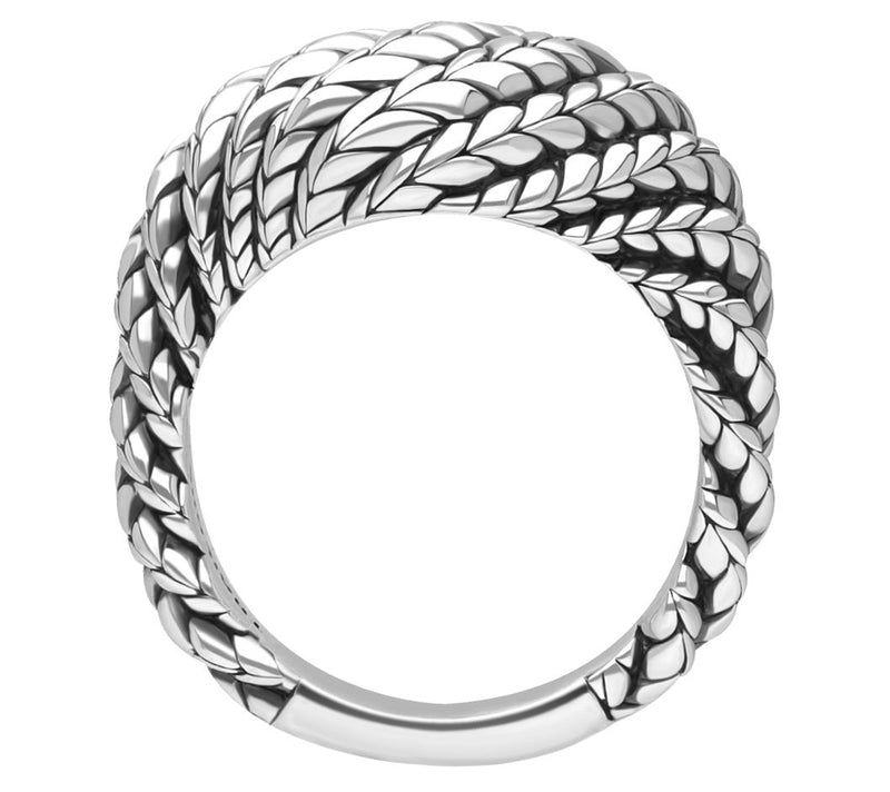 Tiffany Kay Studio Sterling Silver Herringboneinky Ring — View 2