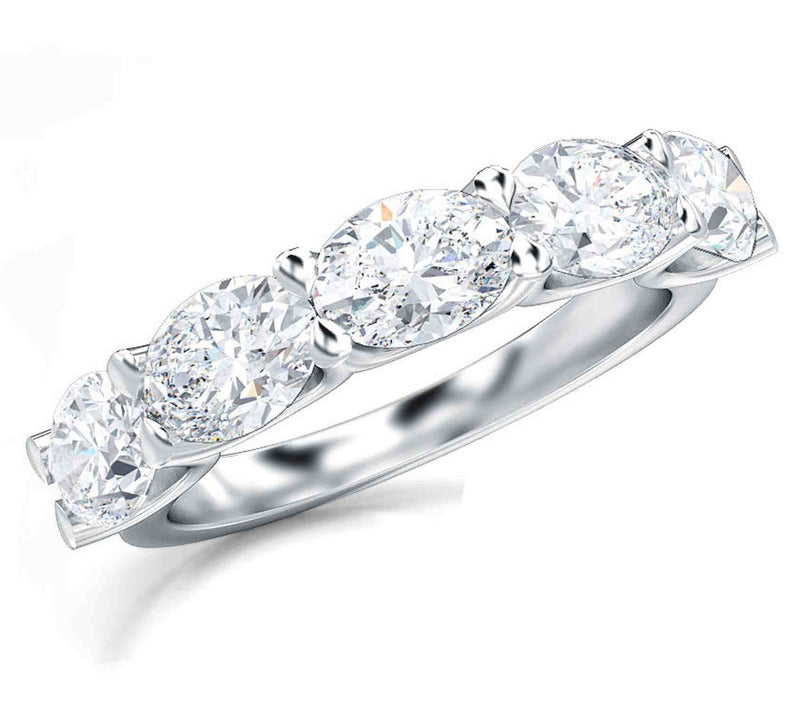 Vida Lab Diamonds 1.00 cttw Lab Grown Ring,14K White Gold — Main view