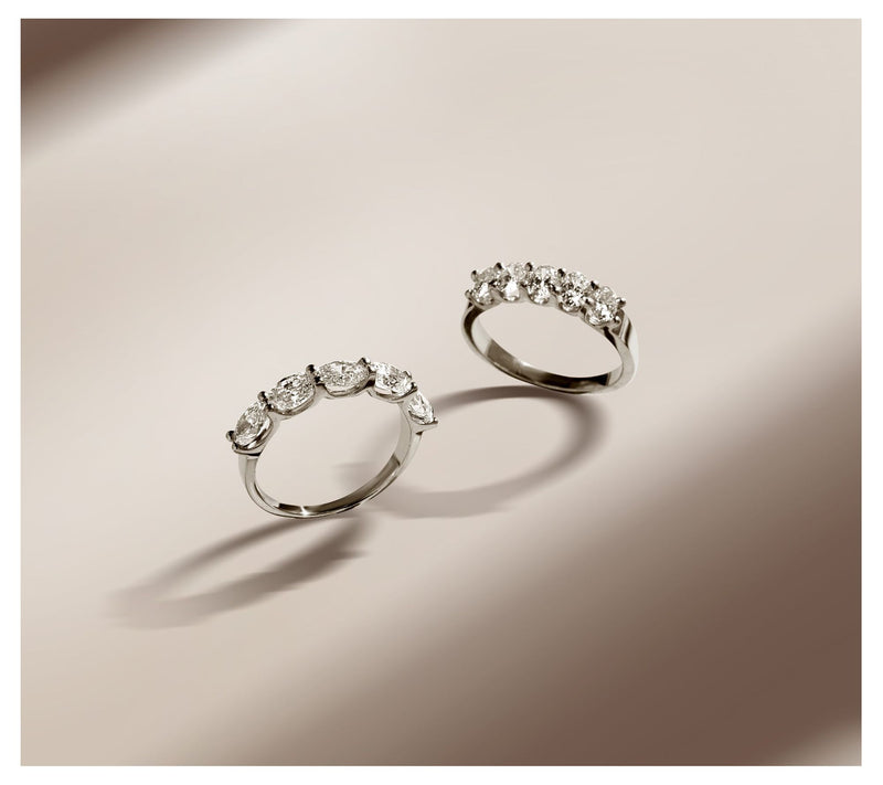 Vida Lab Diamonds 1.00 cttw Lab Grown Ring,14K White Gold — View 9