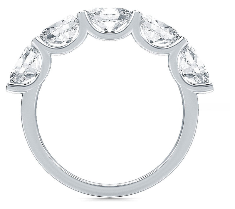 Vida Lab Diamonds Marise 1.00 cttw Lab Grown Ring, 14K Gold — View 4