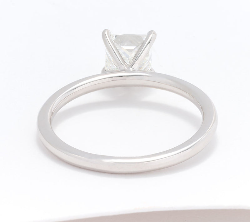 Affinity Diamonds 1.00ct Princess Ring, 14K Gold — View 4