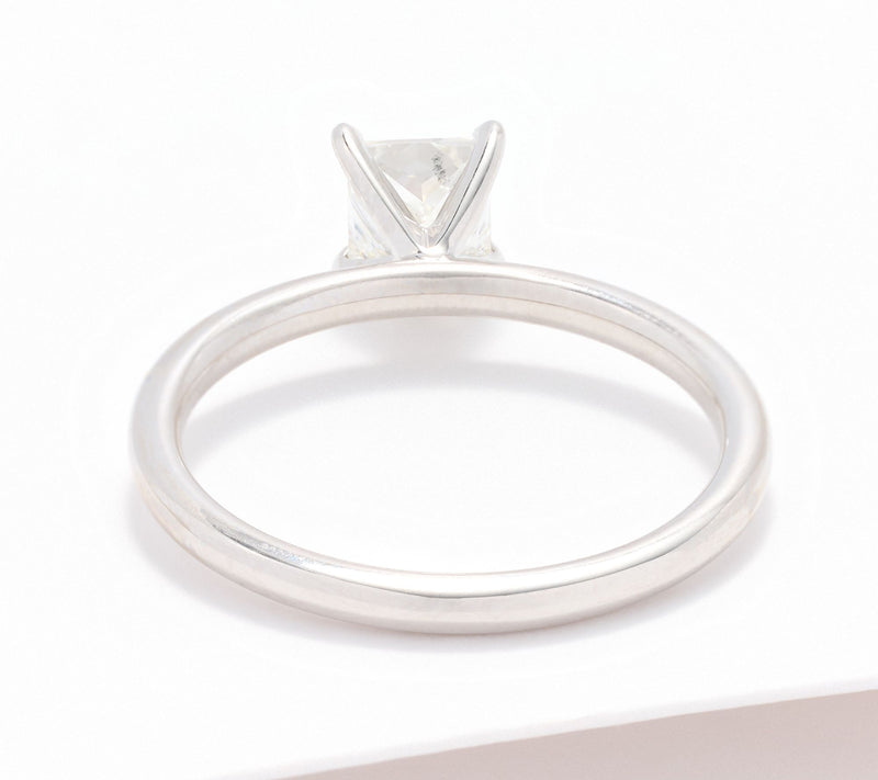 Affinity Diamonds 0.75ct Princess Ring, 14K Gold — View 4